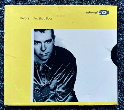 PET SHOP BOYS 1996 CD BEFORE ENHANCED CD SINGLE from BILINGUAL Release - Image 1 of 4