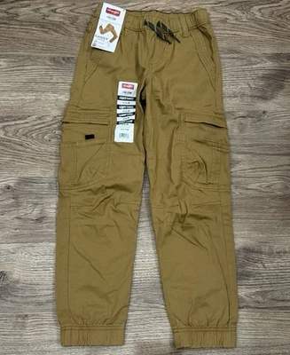 Pantalones de chándal Wrangler Cargo caqui para jugadores 10 ajustados para niños NUEVOS NUEVOS CON ETIQUETAS Foto 1 de 4