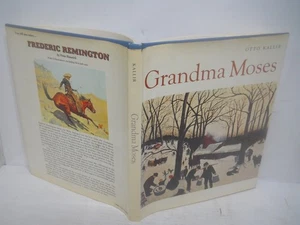 Grandma Moses by Otto Kallir~ Oversize Art Book, HCDJ~ Ships Boxed - Imagen 1 de 4