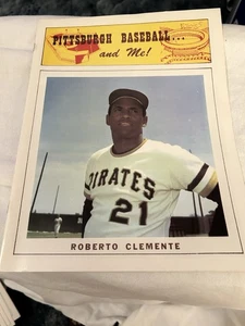 Pittsburgh Baseball and Me 1973! Revista tributo Roberto Clemente HOF 3000 éxitos - Imagen 1 de 4