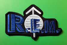 R.E.M  IRON OR SEW ON QUALITY EMBROIDERED PATCH