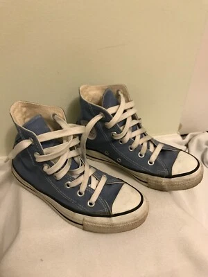 Zapatos altos vintage azules Chuck Taylor Converse All Star para hombre talla 3,5 Foto 1 de 4