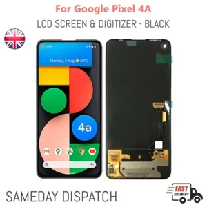 For Google Pixel 4A Replacement LCD Screen Display Touch Digitizer Assembly BLK - Picture 1 of 1