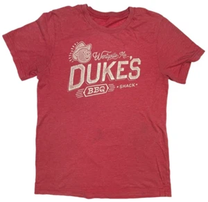 Dukes BBQ Shack - Wentzville, MO - Short Sleeve Red T-Shirt Size Small - Picture 1 of 3