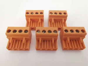 5x Weidmüller BLA 4 SN OR / BLA4SNOR Buchsenleiste 1281960000 orange - Bild 1 von 7