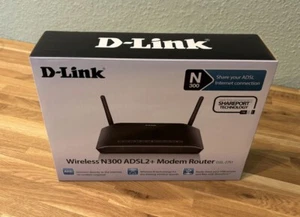 NAGELNEU D-Link DSL-2751 Wireless N300 ADSL2+ Modem Router - Bild 1 von 4