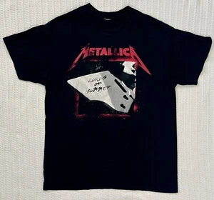Metallica T-shirt Lords of Summer 2015 Tour Collectors Size LG 21” X 29” - Picture 1 of 6