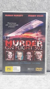 VGC: MURDER ON FLIGHT 502 Fawcett Stack Movie DVD Region ALL PAL | Free Post - Picture 1 of 5
