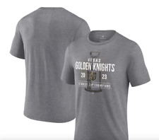 N H L Las Vegas T Shirt Golden Knights 2023 Cup Champs Tri Blend XL