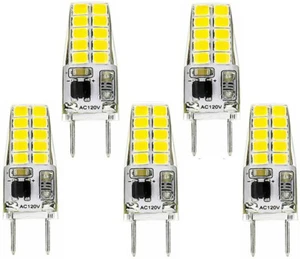 G8 Bulb Mini T4 JCD Type 120V White 6000K For Under Cabinet Lighting Puck Light - Picture 1 of 8