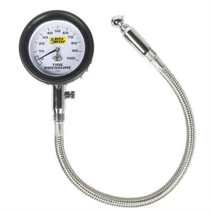 AutoMeter 2164 Tire Pressure Gauge, Analog, 0-100 psi, Bleed Valve, Each - Picture 1 of 3