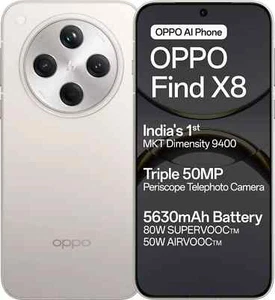OPPO Find X8 5G (Grey, 512GB 16 GB RAM)6.59" Dimensity 9400 NFC Global Version. - Picture 1 of 6
