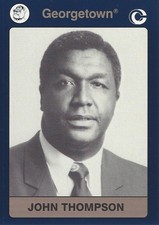 1991 Collegiate Collection Georgetown Hoyas #58 John Thompson