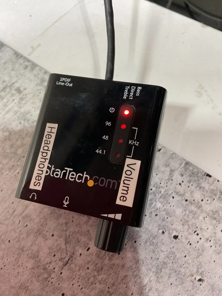 StarTech.com USB Stereo Audio Adapter External Sound Card with SPDIF Digital Aud - Image 1 of 4