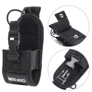MSC-20D Nylon Pouch Bag Holster Carry Case For BaoFeng UV-5R UV-9R BF-888S Radio - Picture 1 of 12