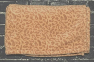 Disney Leopard / Cheetah Tan and Brown Plush Baby Security Blanket Animal Print - Picture 1 of 6