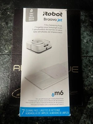 New iRobot Braava Jet Original Dry Sweeping Pads ( 7-Pack ), White - 4632821 - Image 1 of 4