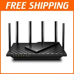 AX5400 WiFi Router: High-Power Antennas & HomeShield for Secure Connections - Photo 1/9