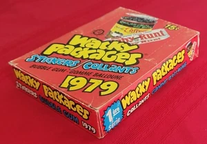 WACKY PACKAGES 1979/80 OPC 1ST SERIES OPEE CHEE RED BOX  @@ SUPER RARE @@  36PKS - Picture 1 of 10