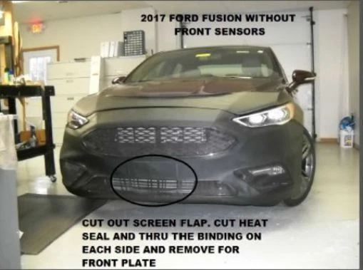 Máscara de sujetador con cubierta delantera Lebra para Ford Fusion Sport 2017-2019 17 18 19 Foto 1 de 1
