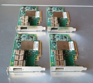 Lot of 4x QLE7340 QLOGIC 40Gbps QDR InfiniBand PCI-E Adapters 40GB/s Low Profile - Picture 1 of 3