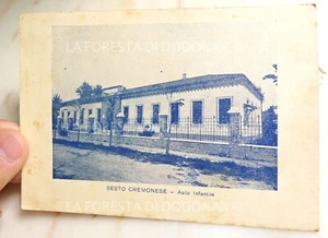 CARTOLINA RSI 1944 WW2 ALLIEVO UFFICIALE GNR POSTA AEREA SESTO CREMONESE CR - Picture 1 of 2