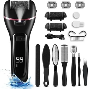 Electric Callus Remover for Feet Rechargeable Portable Foot File Pedicure Set - Picture 1 of 14