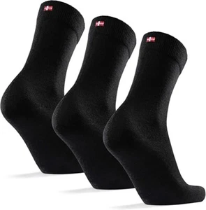 DANISH ENDURANCE 3 Pack  Premium Merino Wool Thermal Dress  Socks UK 6-8 (300101 - Picture 1 of 6