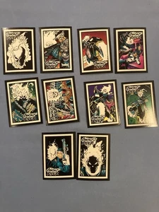 1992 Ghost Rider 2 Trading Cards Complete Set 1-80 + 10 Glow in the Dark Cards - Picture 1 of 3