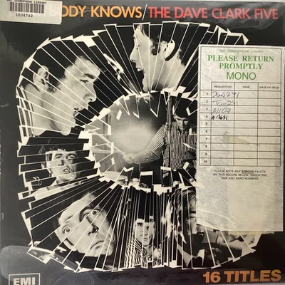 THE DAVE CLARK FIVE BBC GRAMOPHONE LIBRARY LP RECORD ‘EVERYBODY KNOWS’ - Image 1 of 4