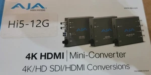 Mini convertidor AJA Hi5-12G 4K HDMI 4K / HD SDI / HDMI conversión - Imagen 1 de 2