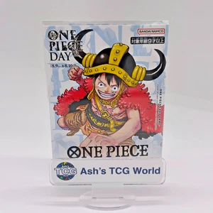 ONE PIECE DAY’25 Limited Premium Card collezione Rufy Elbaph BANDAI giapponese - Foto 1 di 13