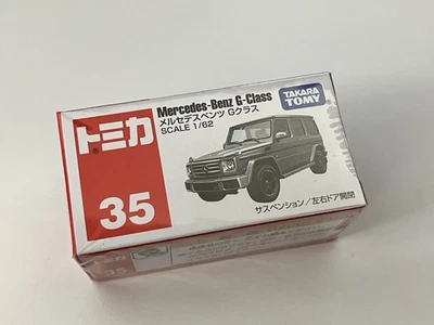 Takara Tomy Tomica #35 Mercedes-Benz Clase G escala 1/62 nuevo/sellado Foto 1 de 2