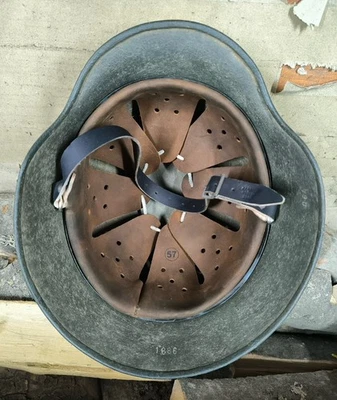 Helmet german original nice helmet M40 original WW2 WWII size 64 - Image 1 of 4