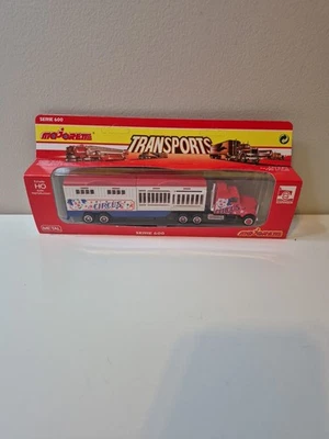 Majorette Super Movers Series  600 Circus Truck Red  Cab Truck 1:87 - Image 1 of 2