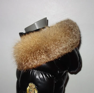 Rotfuchs Pelz Kapuze Kragen Echt Fell Besatz für Jacke Parka Mantel Fuchs Schal - Bild 1 von 4