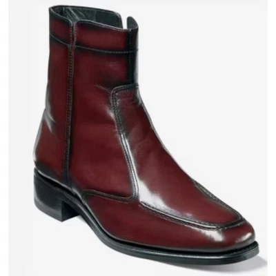 Botas Chelsea Florsheim Para Hombre Essex Moc Puntera Borgoña Talla 12D Foto 1 de 4