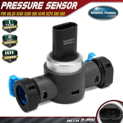 Fuel Pressure Sensor for Volvo XC60 2014-2021 XC90 16-21 S60 XC40 XC70 S80 S90 - Image 1 of 4