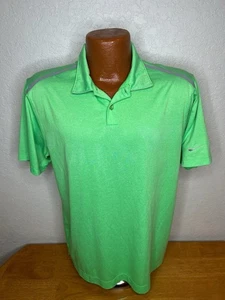 Men's Nike Golf Dri Fit S/S Polo/Golf Shirt Medium M | Green | Poly - Picture 1 of 5