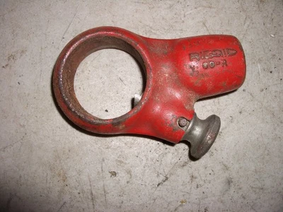 Ridgid 00-R pipe threading die holder ratchet head - Image 1 of 4