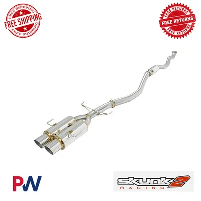 Doble barril SKUNK2 Mega Power para Honda Civic 17-20 2,0 L, 1,5 L Si sedán Foto 1 de 4