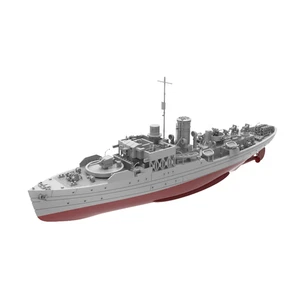 1/72 Military Model Kit Full Hull France Flower class frigate Aconit - Picture 1 of 10