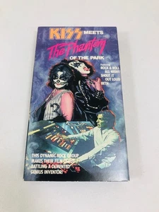 Kiss Meets The Phantom Of The Park VHS 1988 Rock and Roll Vintage Rare VideoTape - Imagen 1 de 9