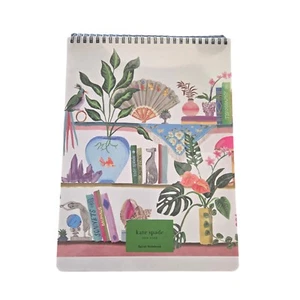 Kate Spade Bücherregal großes College liniertes Notizbuch, Top Spiral Notizbuch linke Hand - Bild 1 von 6