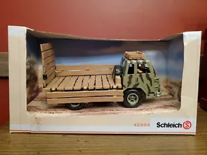 SCHLEICH 42004 SAFARI TRUCK 1/18 New In Box!! - Picture 1 of 7