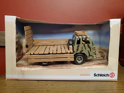 SCHLEICH 42004 SAFARI TRUCK 1/18 New In Box!! - Image 1 of 4