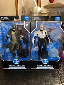 McFarlane Toys DC Multiverse Batman Dark Detective 7" Action Figure And Shriek - Picture 1 of 6