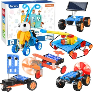 STEM Kits for Kids Age 5-7 8-10, 6 Set Robot Building Toys for Ages 8-13, Scienc - Picture 1 of 12