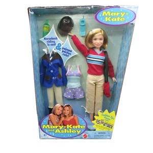 Mattel - Vintage Mary-Kate And Ashley - Mary-Kate Horseback, Pajama Doll Boxed - Picture 1 of 13