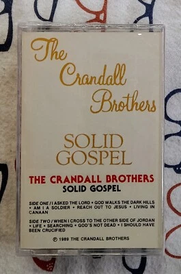 The Crandall Brothers Solid Gospel 1989 Cassette Album Gospel Country New/Sealed - Image 1 of 3